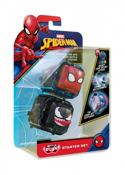 SPIDERMAN VS VENOM SET BATTLE CUBES