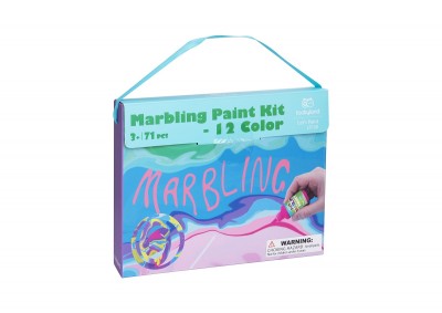 ΣΕΤ ΜΑΡΜΑΡΟΓΡΑΦΙΑΣ MARBLING 12 ΧΡΩΜΑΤΑ