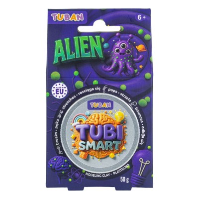 TUBI SMART - ALIEN ! Πλαστελίνη νέας γενιάς