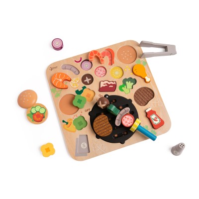 Ξύλινο Παζλ Σφηνώματα BBQ