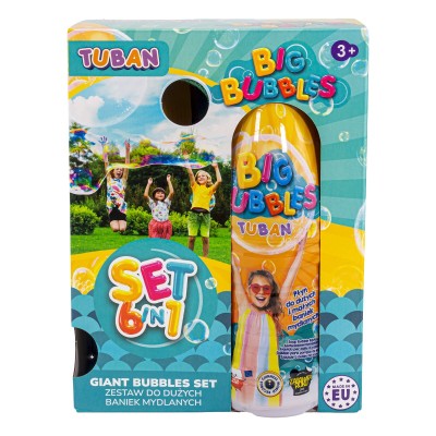 Σετ σαπουνόφουσκες Μεγάλο - 6 σε 1