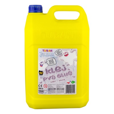 TUBAN Κόλλα PVA για Κατασκευή Slime 5L - Λευκό
