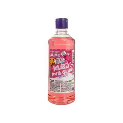 TUBAN Κόλλα PVA για Κατασκευή Slime 500 ml - Ροζ με άρωμα μπισκότο 
