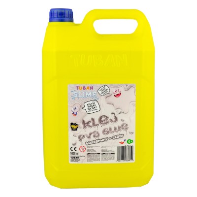 TUBAN Κόλλα PVA για Κατασκευή Slime 5L - Διάφανο